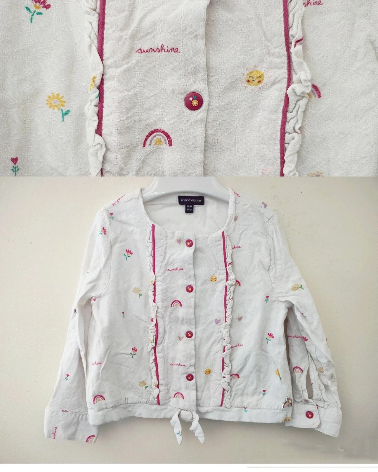 4 ans blouse sergent major